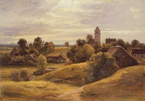 Village Near Dachau, 1859